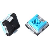 Keychron Low Profile Optical Blue Switch-Set, Tastenschalter blau/transparent, 87 Stück