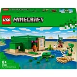 LEGO 21254 Minecraft Das Schildkrötenstrandhaus, Konstruktionsspielzeug 