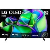 LG OLED42C37LA, OLED-Fernseher 106 cm (42 Zoll), schwarz, UltraHD/4K, HDR, SmartTV, 120Hz Panel
