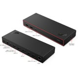 Lenovo ThinkPad USB4 Dock 5000, Dockingstation schwarz, 135W