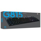 Logitech G815, Gaming-Tastatur schwarz, DE-Layout, GL Tactile