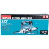 Makita Akku-Fettpresse DGP180Z, 18Volt, inkl. Zylinder A, Kartuschenpistole blau/schwarz, ohne Akku und Ladegerät