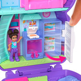 Mattel Polly Pocket Welpen Übernachtungsparty Schatulle mit Puppe und Zubehör 