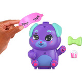 Mattel Polly Pocket Welpen Übernachtungsparty Schatulle mit Puppe und Zubehör 