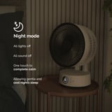 Meaco Sefte 10 Tischventilator weiß/schwarz