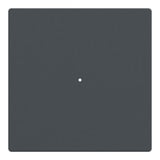 Merten Wippe einteilig 1-fach System M mit Kontrollfenster, Kunststoff, matt, IP20, IK01 anthrazit, Retail
