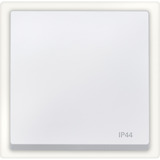 Merten Wippe für Wechselschalter Kreuzschalter und Taster Einsatz weiß, Retail