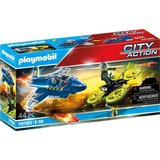 PLAYMOBIL 70780 City Action - Polizei-Jet: Drohnen-Verfolgung, Konstruktionsspielzeug