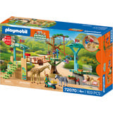 PLAYMOBIL 72070 Animals & Friends Zoo: Wildnis-Kletterpark, Konstruktionsspielzeug 