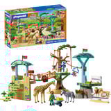 PLAYMOBIL 72070 Animals & Friends Zoo: Wildnis-Kletterpark, Konstruktionsspielzeug 