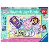 Ravensburger Kinderpuzzle Gabby's Dollhouse 2x 12 Teile