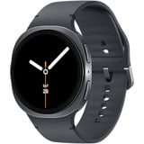 SAMSUNG Galaxy Watch8, Smartwatch dunkelgrau, 44 mm, Sport Band M/L