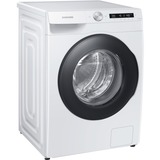 SAMSUNG WW80T504AAW/S2, Waschmaschine weiß/schwarz