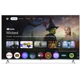 SHARP 75JP7765E, QLED-Fernseher 189 cm (75 Zoll), schwarz/silber, UltraHD/4K, MiniLED Google TV