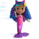Spin Master Gabby's Dollhouse: Der Film - Sing & Shine Meerjungfrau Gabby, Spielfigur 30cm große Wasserspielpuppe mit Licht- & Soundeffekten