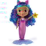 Spin Master Gabby's Dollhouse: Der Film - Sing & Shine Meerjungfrau Gabby, Spielfigur 30cm große Wasserspielpuppe mit Licht- & Soundeffekten