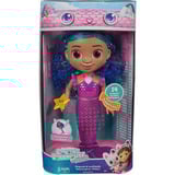 Spin Master Gabby's Dollhouse: Der Film - Sing & Shine Meerjungfrau Gabby, Spielfigur 30cm große Wasserspielpuppe mit Licht- & Soundeffekten