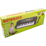 VEDES Elektronisches Keyboard mit Mikrofon, Länge 43 cm 