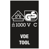 Wera Kraftform Kompakt VDE 16 extra slim 1 Tool Finder, 16-teilig, Schraubendreher rot/gelb, inkl. Steckgriff, Phasenprüfer, VDE-Wechselklingen