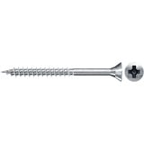 fischer Spanplattenschraube ClassicFast II 6,0x160 Senkkopf PZ 100 Stück, mit Teilgewinde