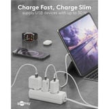 goobay USB-C PD GaN Schnellladegerät Slim (30 W) weiß