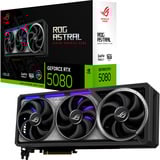 ASUS GeForce RTX 5080 ROG ASTRAL GAMING, Grafikkarte DLSS 4, 3x DisplayPort, 2x HDMI 2.1