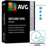 AVG Secure VPN, Sicherheit-Software Deutsch, Chinesisch, Dänisch, Englisch, Französisch, Italienisch, Niederländisch, Polnisch, Schwedisch, Spanisch, Türkisch, Mehrsprachig, 1 Lizenz, 1 Jahr