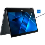 Acer TravelMate Spin P4 (TMP414RN-51-74PQ), Notebook blau, Windows 11 Pro 64-Bit