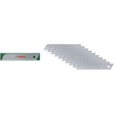 Bosch Heimwerken & Garten Abbrechklingen 18mm, Ersatzmesser 10 Stück, im Spender