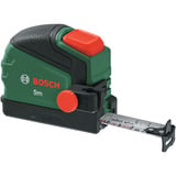 Bosch Maßband 5m / 16 ft + Bleistiftclip, Bandmaß grün/schwarz