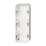 Busch-Jaeger Aufputzgehäuse dreifach für Einsätze und Zentralscheiben Reflex SI 1703-214 weiß (glänzend), Retail