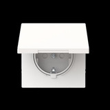 Busch-Jaeger Schutzkontakt Steckdose Safety Plus weiß, Retail