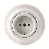 Busch-Jaeger Steckdosen Einsatz 20 Europäische Steckdose Typ F weiß, Retail