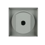 Busch-Jaeger Zentralscheibe mit Drehgriff und Aufdruck, Abdeckung Retail