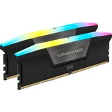 Corsair DIMM 48 GB DDR5-7000 (2x 24 GB) Dual-Kit, Arbeitsspeicher schwarz, CMH48GX5M2B7000C40, Vengeance RGB, INTEL XMP