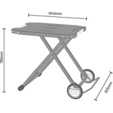 Cozze Outdoor Klapptisch 90533 schwarz, 67cm breit