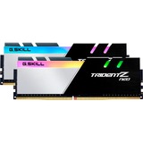 G.Skill DIMM 32 GB DDR4-4000 (2x 16 GB) Dual-Kit, Arbeitsspeicher schwarz/silber, F4-4000C16D-32GTZNA, Trident Z Neo, INTEL XMP