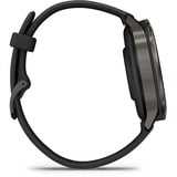 Garmin Venu 4 - 41 mm, Smartwatch schwarz/schiefergrau, Silikon-Armband in grau