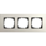 Gira Abdeckrahmen dreifach, Abdeckung grau, Retail