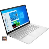 HP 17-cp0072ng, Notebook silber, Windows 11 Home 64-Bit, 512 GB SSD