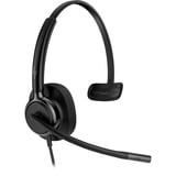 HP Poly Mission 415 Mono-USB-Headset (kabelgebunden) BULK schwarz, USB Type-C und Type-A, PU-Leder-Ohrpolster (Oberflächenmaterial)