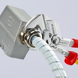 KNIPEX Zangenschlüssel 86 06 250, VDE-isoliert rot/gelb, Länge 250mm, 19-fach einstellbar