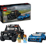 77264 Speed Champions Jaguar Project 7 & Land Rover Defender, Konstruktionsspielzeug
