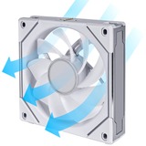 Lian Li UNI FAN SL-INF 140 Reverse Blade, Gehäuselüfter weiß, 140 mm