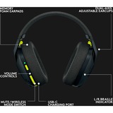 Logitech Gaming G435 LIGHTSPEED, Gaming-Headset schwarz, USB-C, Bluetooth