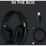 Logitech Gaming G435 LIGHTSPEED, Gaming-Headset schwarz, USB-C, Bluetooth