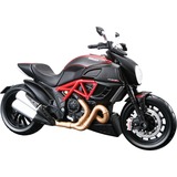 Maisto Ducati Diavel Carbon, Modellfahrzeug schwarz/rot, 1:12