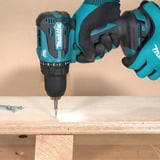 Makita Akku-Bohrschrauber DDF490Z, 18Volt blau/schwarz, ohne Akku und Ladegerät