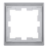 Merten Rahmen einfach eds D-Life System Design MEG4010-6536 edelstahl, Retail