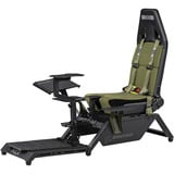 Next Level Racing Flight Simulator NLR-S028, Sim Rig schwarz/olivgrün, Boeing Military Edition